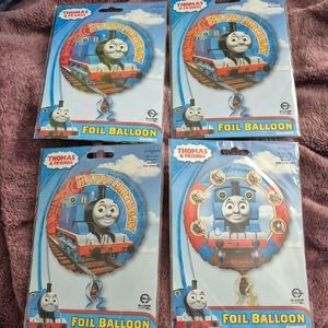 Thomas the train bday balloons